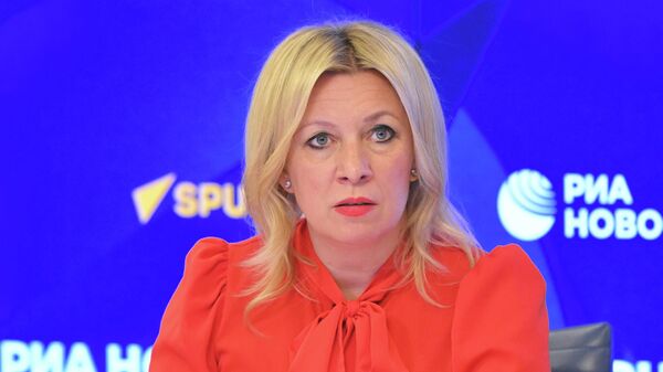 Maria Zakharova, đại diện chính thức của Bộ Ngoại giao Nga - Sputnik Việt Nam