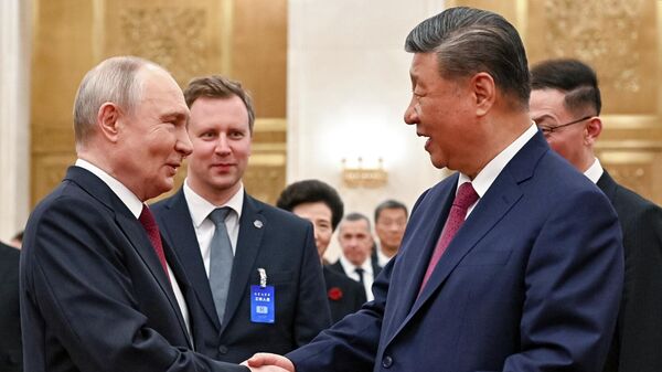 Chuyến thăm chính thức của Tổng thống Nga Vladimir Putin tới Bắc Kinh Chuyến thăm chính thức của Tổng thống Nga Vladimir Putin tới Bắc Kinh - Sputnik Việt Nam