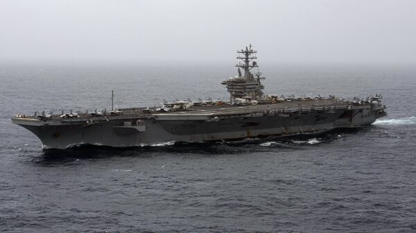 Tàu sân bay Nimitz của Hải quân Mỹ  - Sputnik Việt Nam