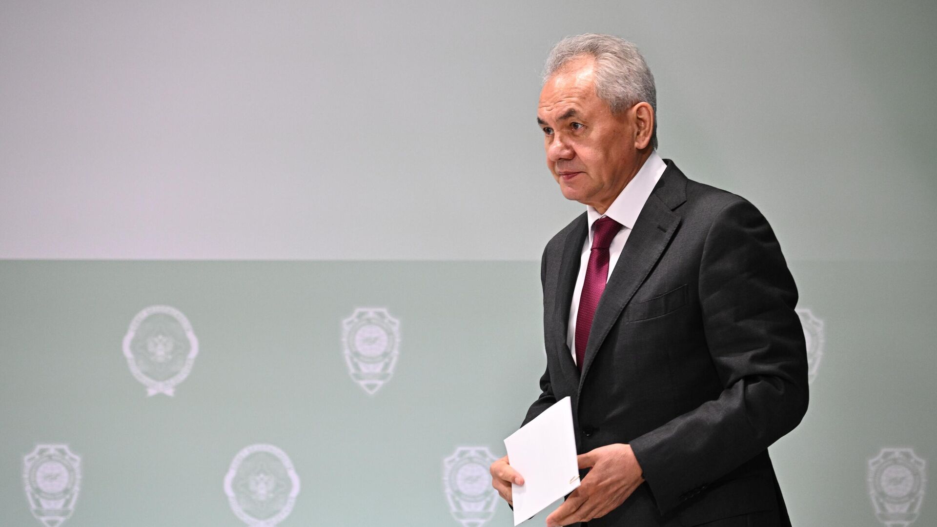 Ông Sergei Shoigu, Thư ký Hội đồng An ninh Nga, phát biểu tại Diễn đàn An ninh Quốc tế ở khu phức hợp đa chức năng Live Arena thuộc vùng Moskva Ông Sergei Shoigu, Thư ký Hội đồng An ninh Nga, phát biểu tại Diễn đàn An ninh Quốc tế ở khu phức hợp đa chức năng Live Arena thuộc vùng Moskva - Sputnik Việt Nam, 1920, 28.05.2026