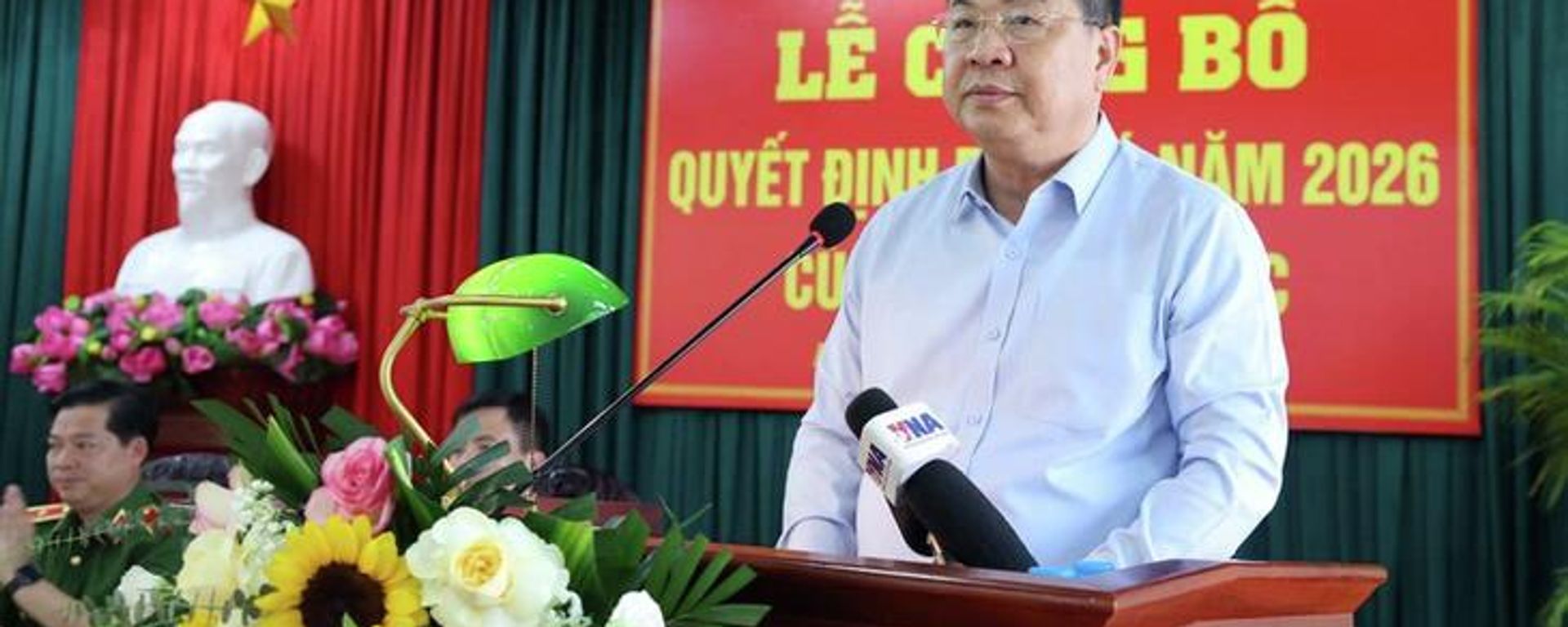 Phó thủ tướng thường trực Phạm Gia Túc, Chủ tịch Hội đồng tư vấn đặc xá, dự, phát biểu tại lễ công bố quyết định đặc xá tha tù trước thời hạn của Chủ tịch nước năm 2026 - Sputnik Việt Nam, 1920, 14.08.2026
