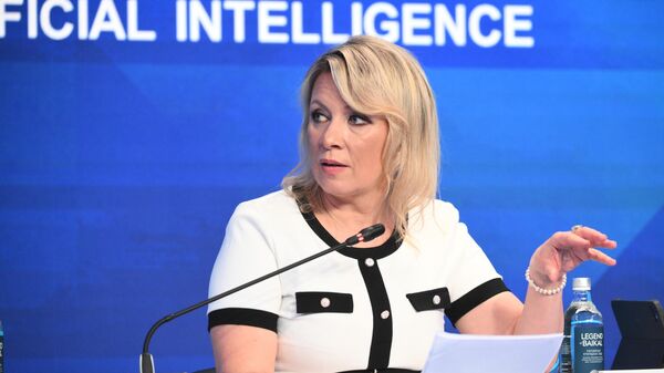  Người phát ngôn Bộ Ngoại giao Nga Maria Zakharova  (SPIEF 2026) - Sputnik Việt Nam