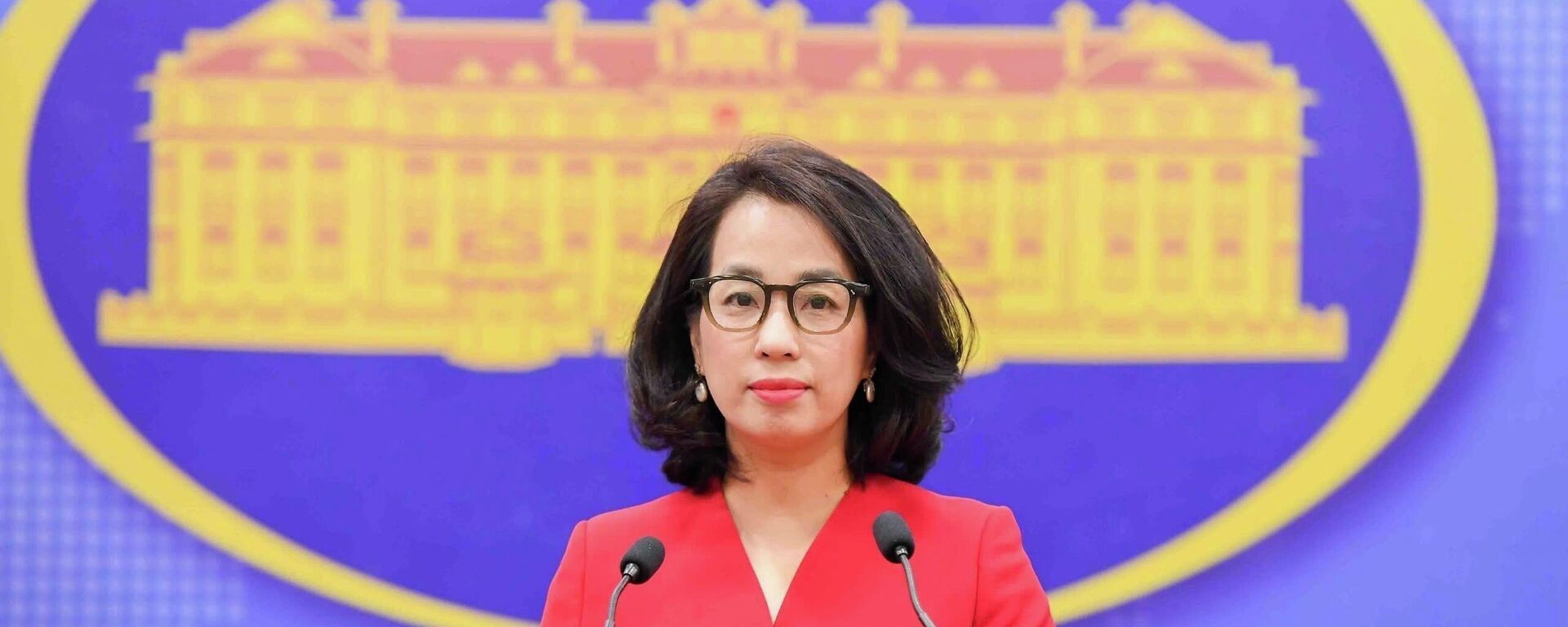 Người Phát ngôn Bộ Ngoại giao Việt Nam Phạm Thu Hằng - Sputnik Việt Nam, 1920, 04.06.2026