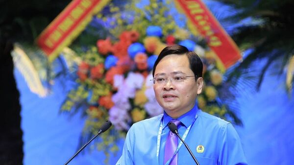 Phiên Bế mạc Đại hội Công đoàn Việt Nam lần thứ XIV - Sputnik Việt Nam