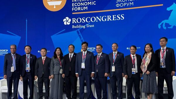 Đại diện của Việt Nam tại SPIEF 2026. Đại diện của Việt Nam tại SPIEF 2026. - Sputnik Việt Nam