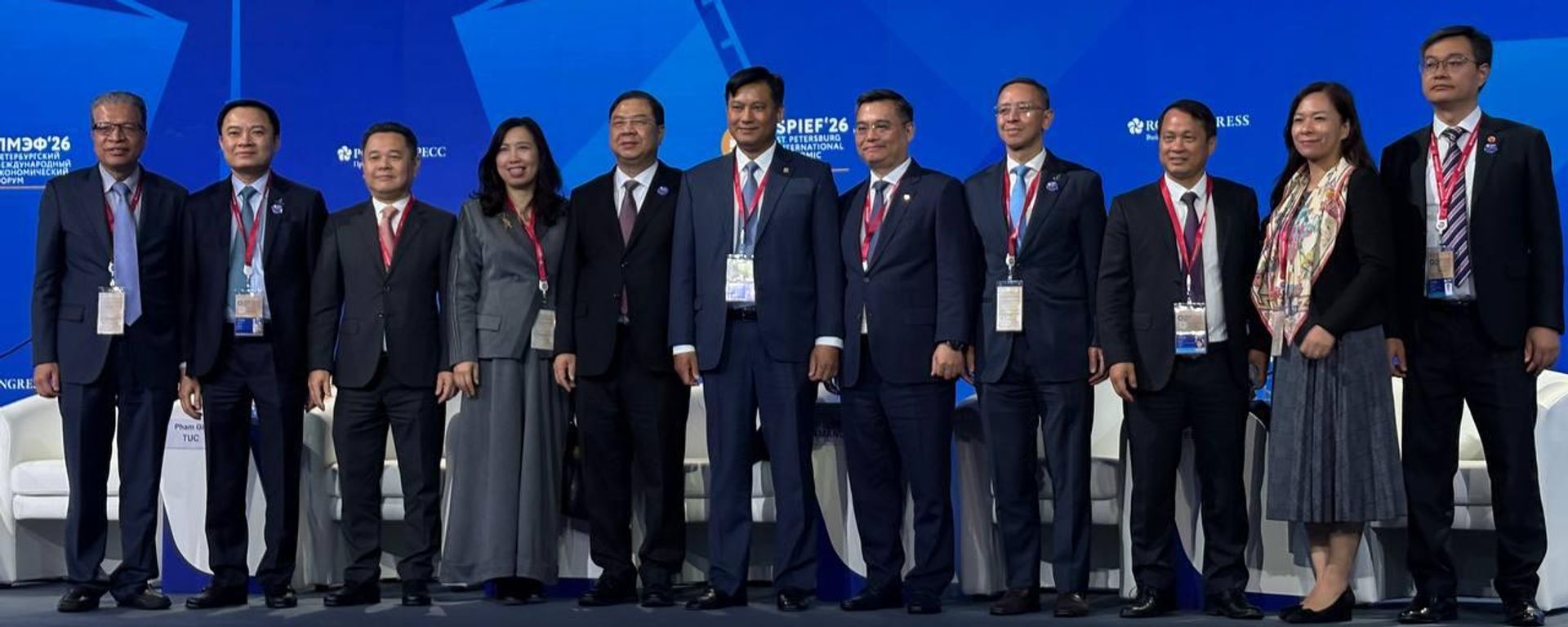 Phó Thủ tướng Thường trực Chính phủ Phạm Gia Túc dẫn đầu đoàn đại biểu Việt Nam Phó Thủ tướng Thường trực Chính phủ Phạm Gia Túc dẫn đầu đoàn đại biểu Việt Nam - Sputnik Việt Nam, 1920, 05.06.2026