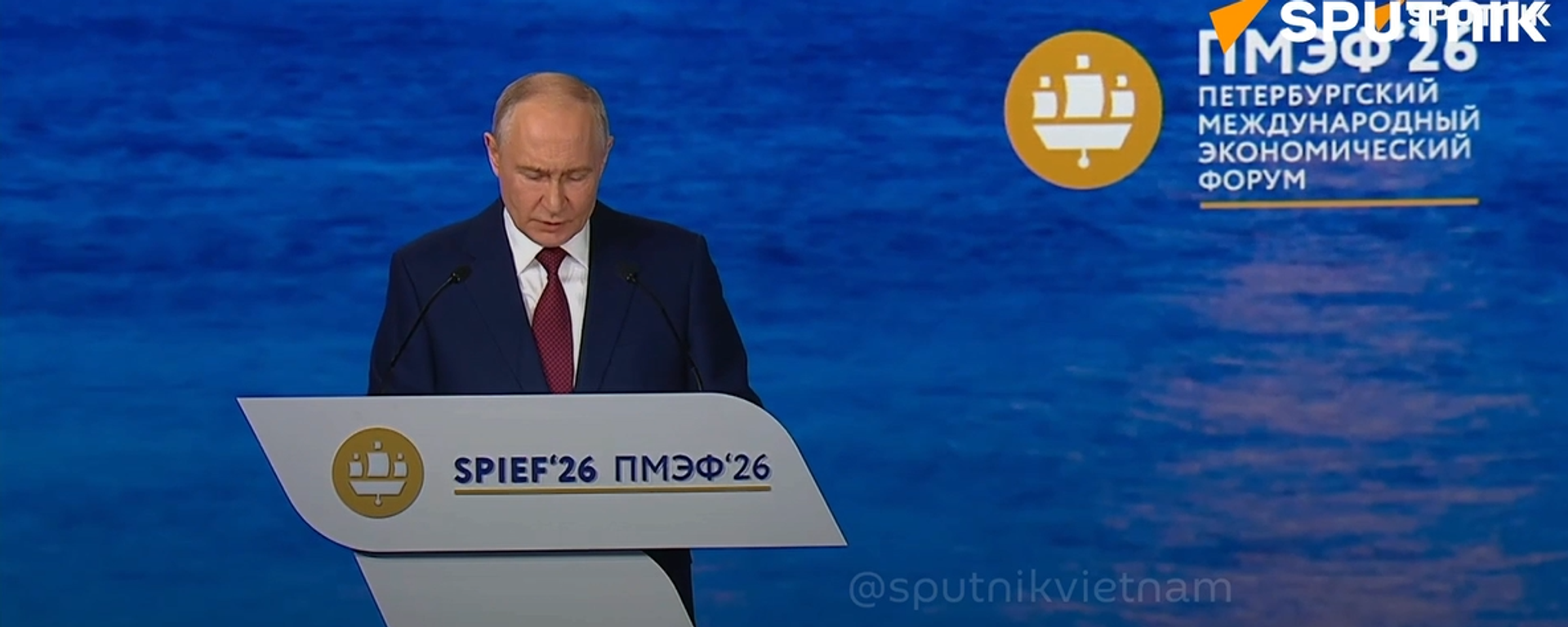 Tổng thống Putin: Việc đánh cắp dự trữ ngoại hối của Nga đã ảnh hưởng đến đồng đô la và euro - Sputnik Việt Nam, 1920, 05.06.2026