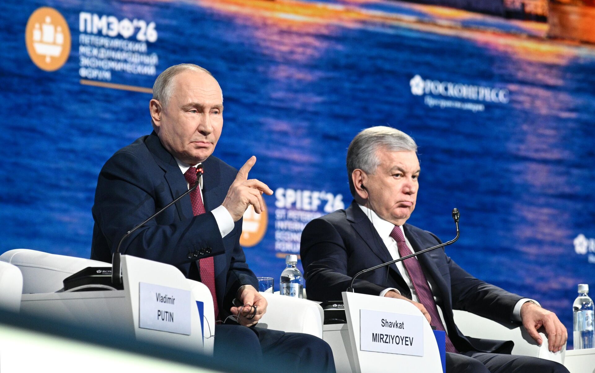 Tổng thống Nga phát biểu tại phiên toàn thể của Diễn đàn Kinh tế Quốc tế St. Petersburg - Sputnik Việt Nam, 1920, 06.06.2026