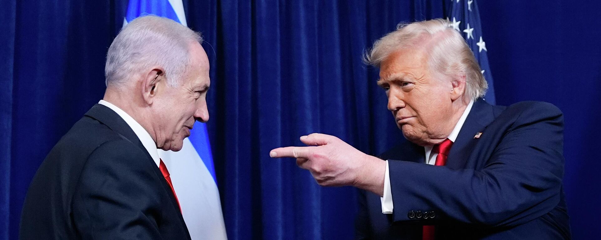 Thủ tướng Israel Benjamin Netanyahu và Tổng thống Mỹ Donald Trump - Sputnik Việt Nam, 1920, 09.06.2026