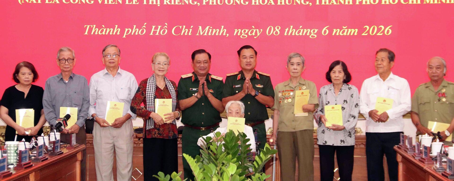 Hội thảo xác minh thông tin mộ liệt sỹ tập thể tại Thành phố Hồ Chí Minh - Sputnik Việt Nam, 1920, 09.06.2026
