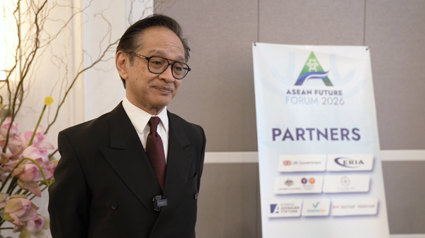 Cựu Bộ trưởng Ngoại giao Indonesia Marty Natalegawa tại ASEAN Future Forum 2026  - Sputnik Việt Nam