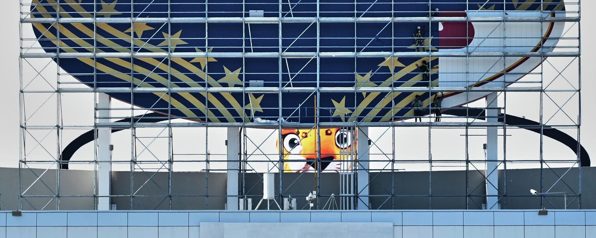 Подготовка стадиона в Канзас сити  к ЧМ по футболу 2026  - Sputnik Việt Nam, 1920, 08.07.2026