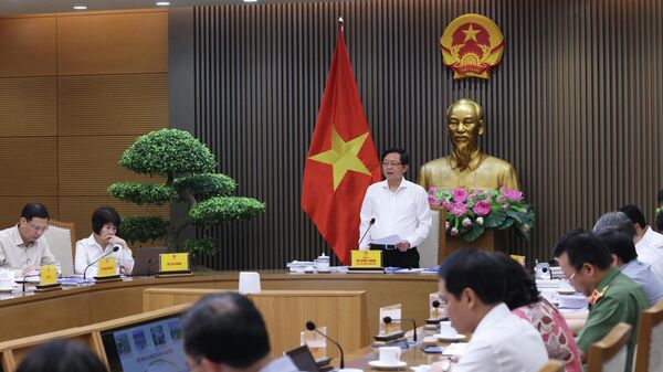 Phó Thủ tướng Hồ Quốc Dũng chủ trì họp Hội đồng thẩm định điều chỉnh Quy hoạch sử dụng đất quốc gia - Sputnik Việt Nam