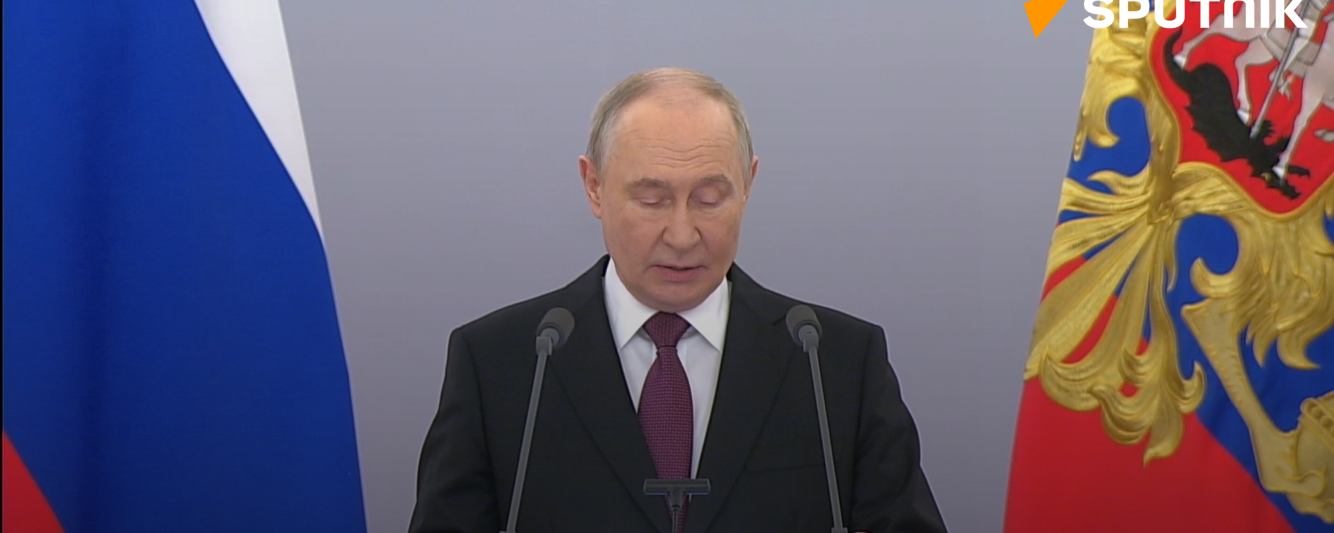 Tổng thống Putin: Nga sẽ đáp trả quyết liệt trong trường hợp bị ngoại bang xâm lược - Sputnik Việt Nam, 1920, 23.06.2026