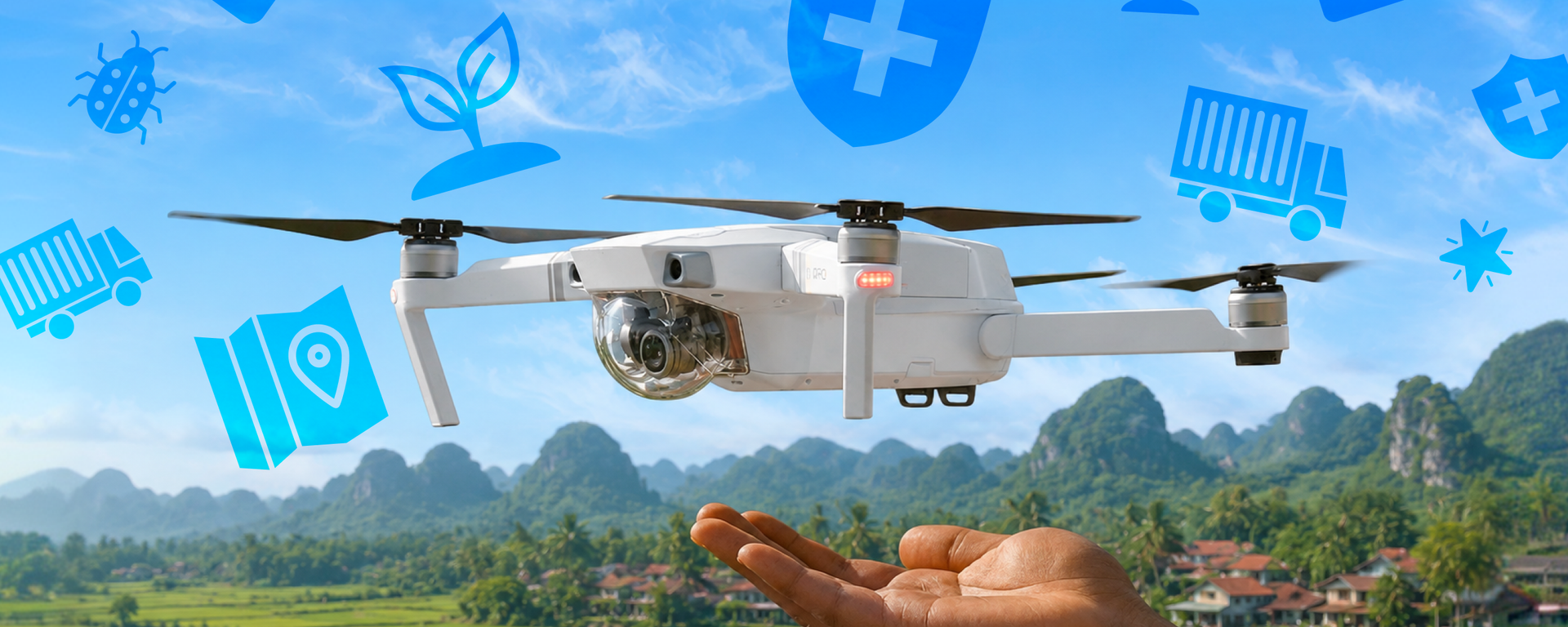 Tỉnh Điện Biên khởi động dự án thí điểm phát triển kinh tế có sử dụng máy bay không người lái - Sputnik Việt Nam, 1920, 03.07.2026