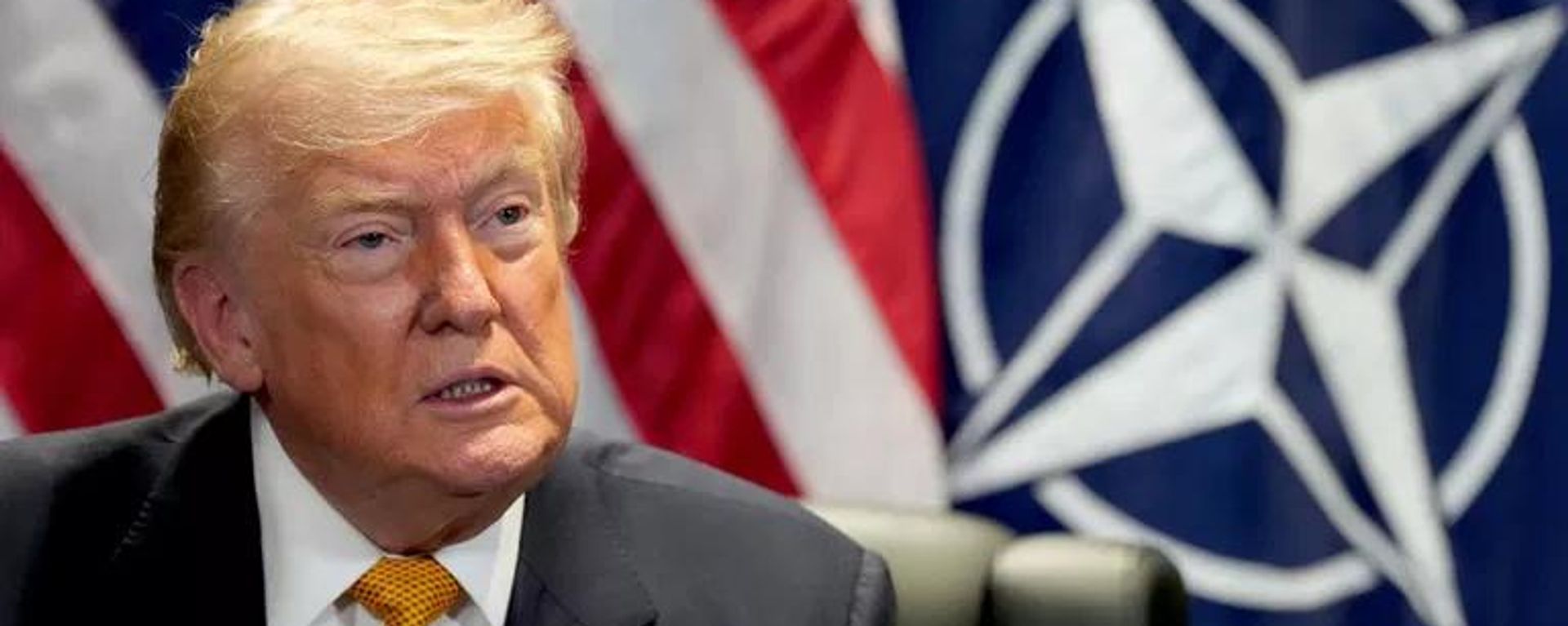 Tổng thống Mỹ Donald Trump trong cuộc gặp với Tổng thư ký NATO Mark Rutte tại Ankara - Sputnik Việt Nam, 1920, 08.07.2026