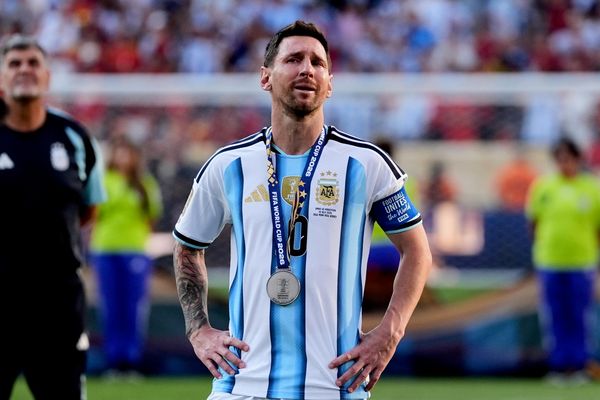 Lionel Messi sau trận chung kết FIFA World Cup giữa Tây Ban Nha và Argentina. - Sputnik Việt Nam