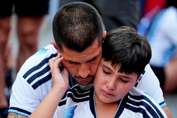 Người hâm mộ Argentina sau trận chung kết FIFA World Cup 2026. - Sputnik Việt Nam