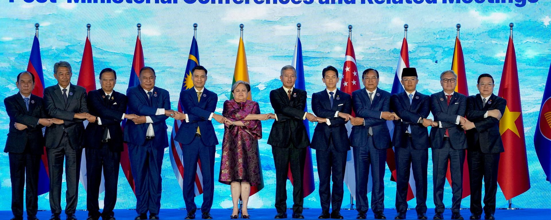 Lễ khai mạc Hội nghị Ngoại trưởng ASEAN tại Pasay, Manila, Philippines. - Sputnik Việt Nam, 1920, 21.07.2026