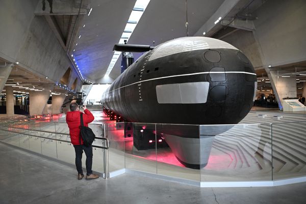 Tàu ngầm hạt nhân đầu tiên của Liên Xô, K-3 «Leninsky Komsomol», là Viện Bảo tàng ở Kronstadt. - Sputnik Việt Nam