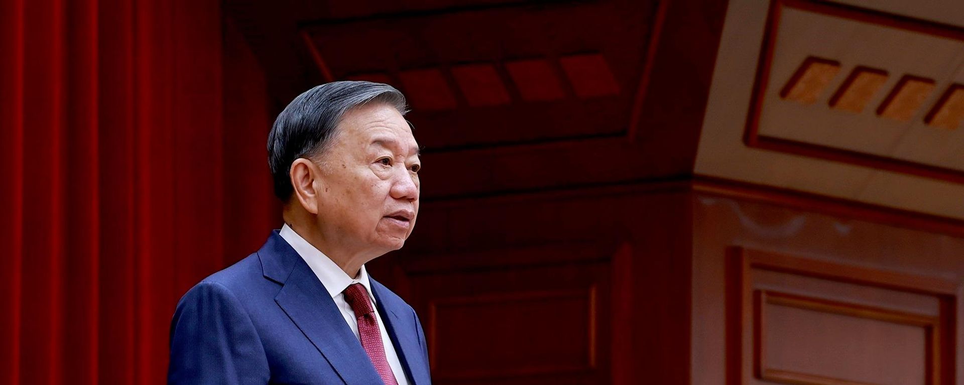 Tổng Bí thư, Chủ tịch nước Tô Lâm phát biểu khai mạc Hội nghị lần thứ ba Ban Chấp hành Trung ương Đảng khoá XIV - Sputnik Việt Nam, 1920, 28.07.2026