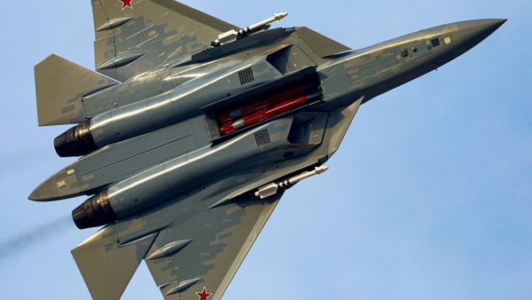 Máy bay chiến đấu Su-57 của Nga - Sputnik Việt Nam