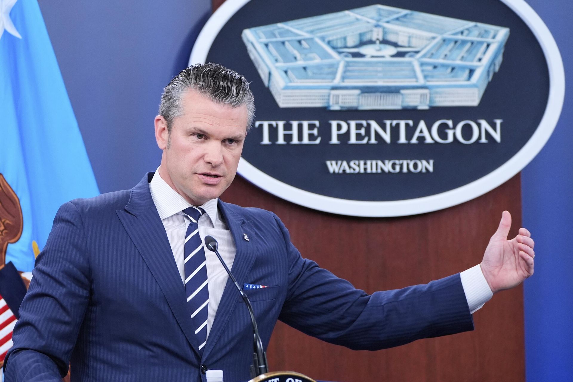Bộ trưởng Quốc phòng Mỹ Pete Hegseth - Sputnik Việt Nam, 1920, 30.07.2026