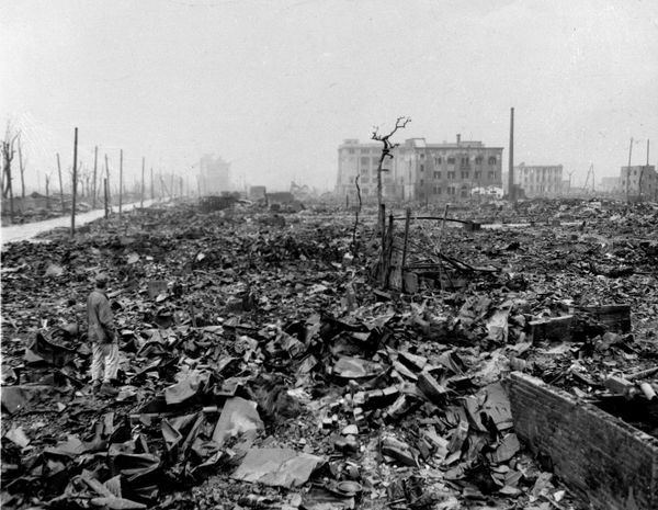 Sự tàn phá của Hiroshima sau khi bị ném bom nguyên tử - Sputnik Việt Nam