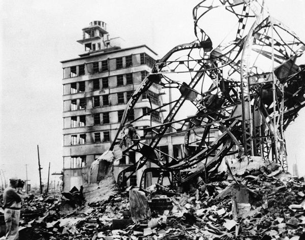 Trung tâm công nghiệp của Hiroshima, bị tàn phá bởi vụ nổ nguyên tử - Sputnik Việt Nam