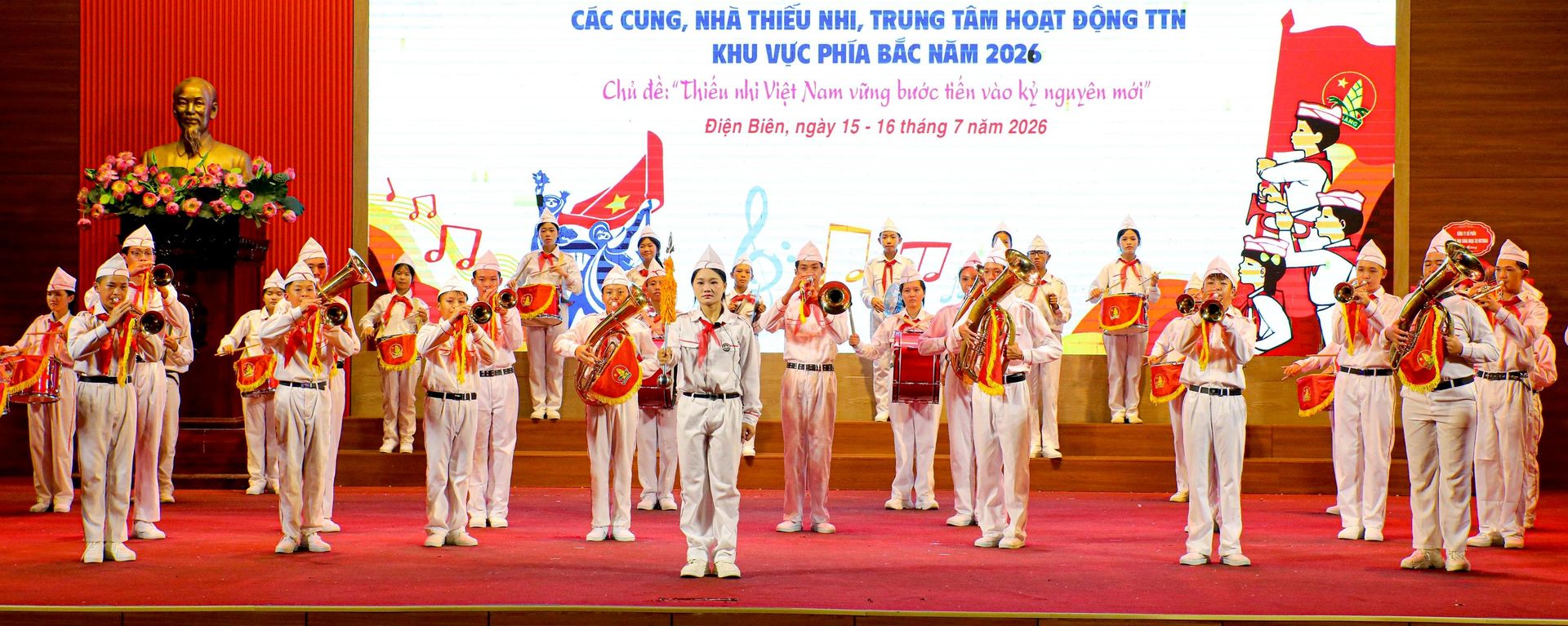 Bế mạc Liên hoan “Tiếng kèn Đội ta” năm 2026 khu vực phía Bắc - Sputnik Việt Nam, 1920, 08.08.2026