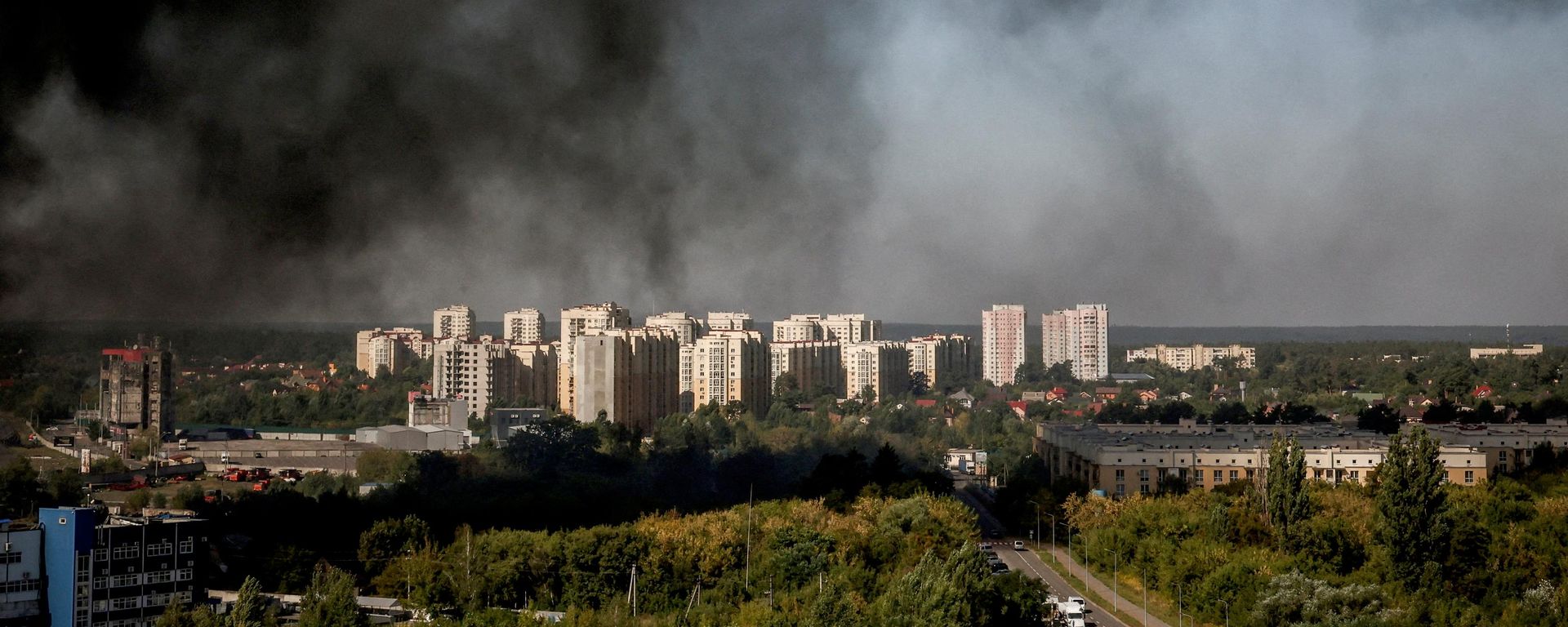 Khói bao phủ Kiev - Sputnik Việt Nam, 1920, 01.09.2026