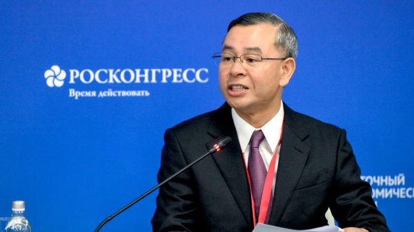 Bộ trưởng Tài chính Việt Nam Ngô Văn Tuấn phát biểu tại EEF-2026 - Sputnik Việt Nam