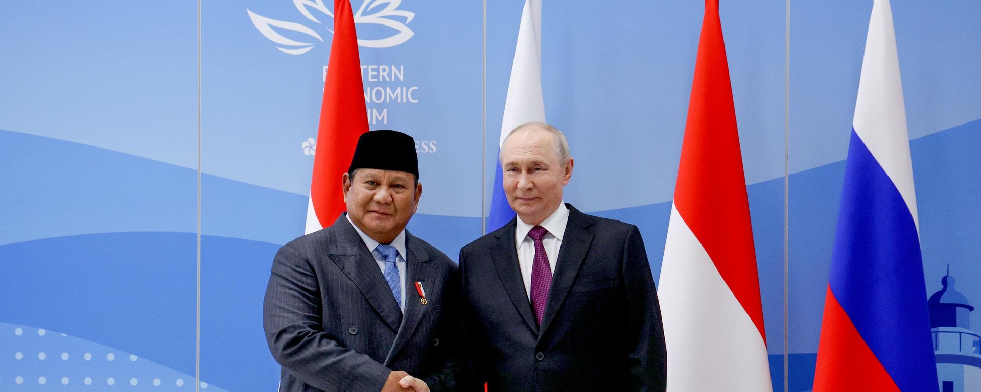 Tổng thống Putin cảm ơn nhà lãnh đạo Indonesia vì đã đến tham dự Diễn đàn Kinh tế Phương Đông - Sputnik Việt Nam, 1920, 03.09.2026