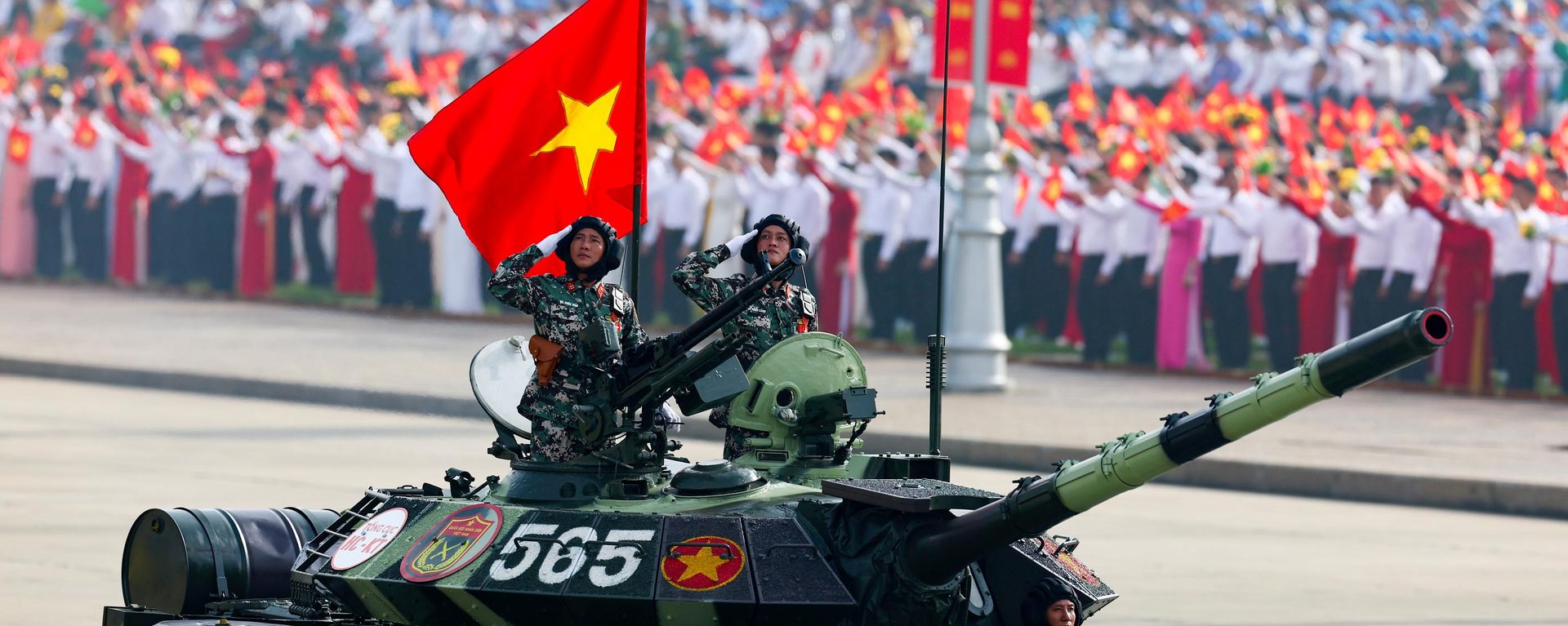 Binh sĩ Việt Nam tham gia cuộc duyệt binh kỷ niệm 80 năm ngày độc lập tại Hà Nội, Việt Nam - Sputnik Việt Nam, 1920, 08.09.2026