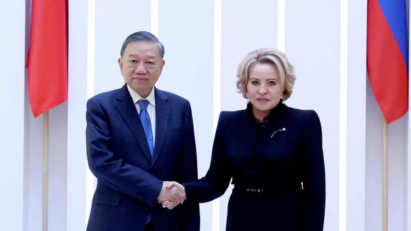 Tổng Bí thư, Chủ tịch nước Tô Lâm hội kiến Chủ tịch Thượng viện Nga Valentina Matvienko - Sputnik Việt Nam