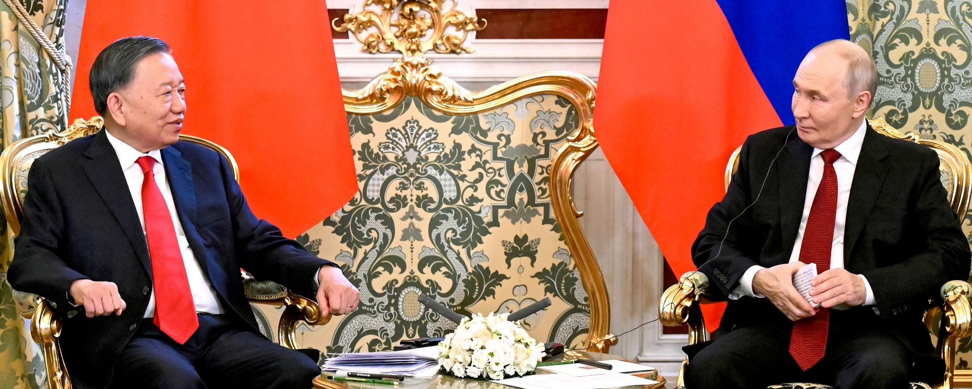 Tổng thống Nga Putin đón tiếp Chủ tịch nước Việt Nam Tô Lâm tại Điện Kremlin - Sputnik Việt Nam, 1920, 09.09.2026