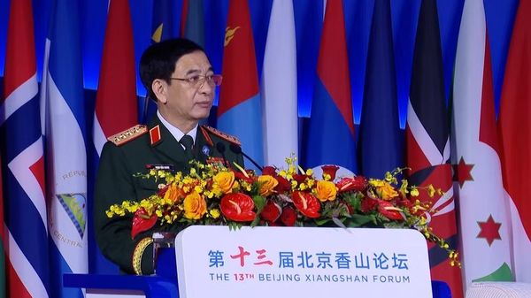Đại tướng Phan Văn Giang phát biểu tại Phiên toàn thể 1 với chủ đề “Trật tự quốc tế và ổn định chiến lược” - Sputnik Việt Nam