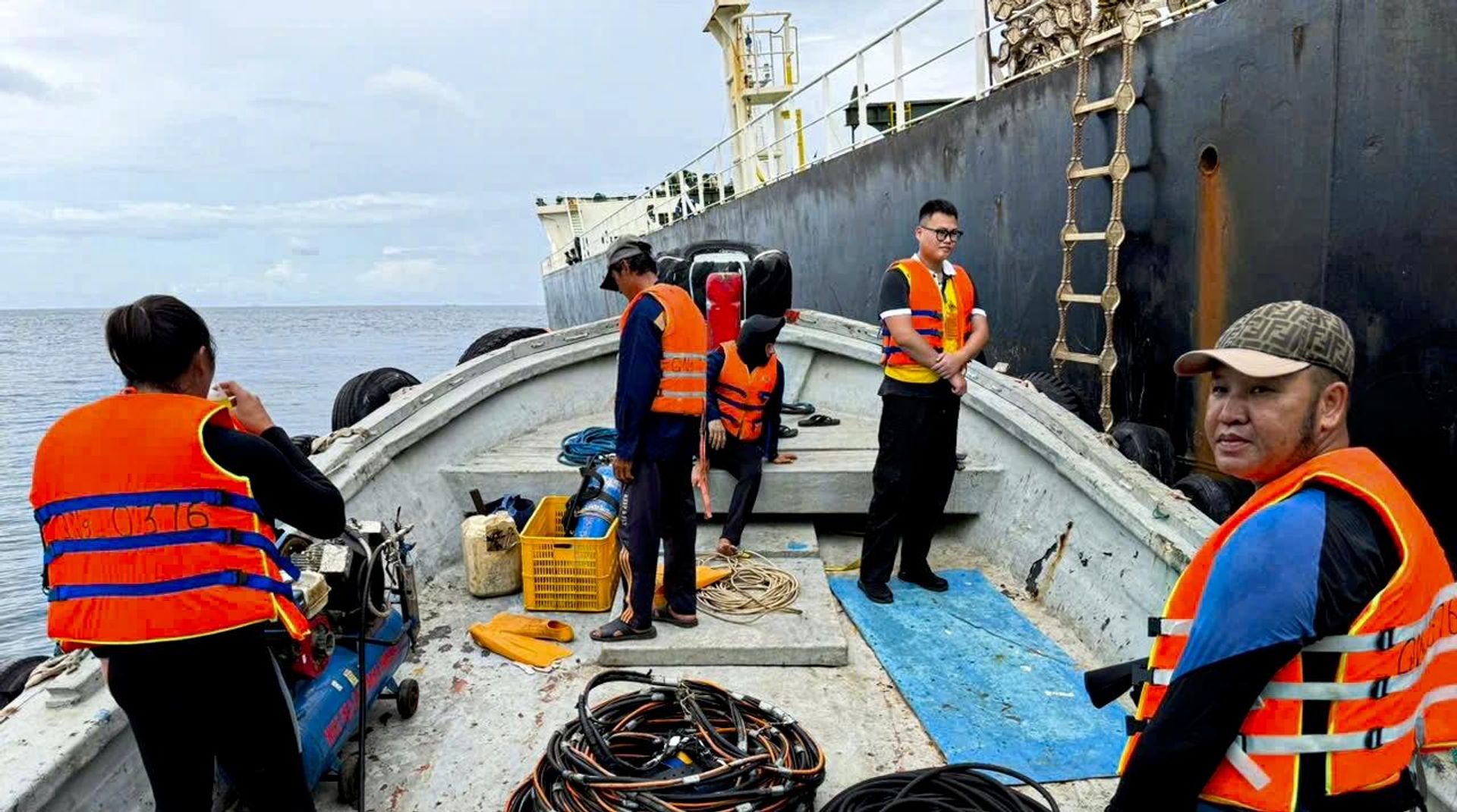Các đơn vị tiến hành khảo sát đánh giá sự cố tàu Merchant Mariner - Sputnik Việt Nam, 1920, 20.09.2026