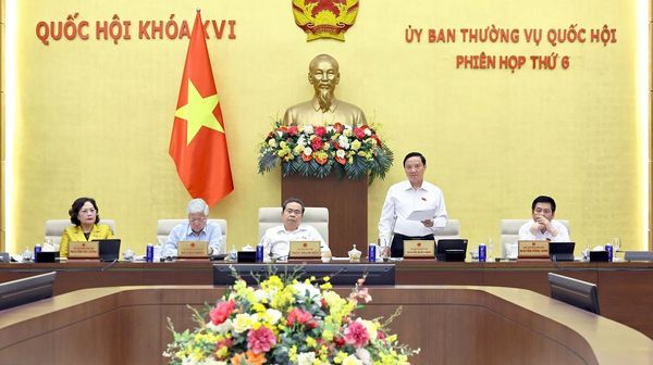 Phó Chủ tịch Quốc hội Nguyễn Khắc Định phát biểu - Sputnik Việt Nam