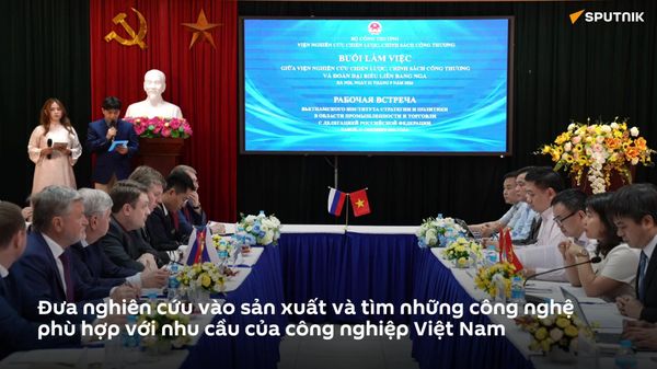 Việt - Nga thúc đẩy hợp tác khoa học – công nghệ đi vào thực chất - Sputnik Việt Nam