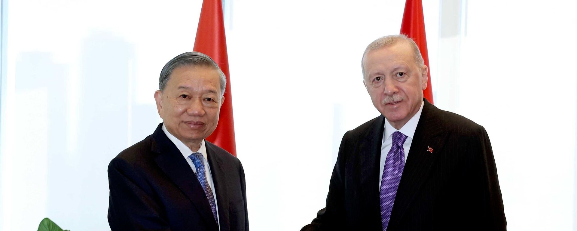 Tổng Bí thư, Chủ tịch nước Tô Lâm gặp Tổng thống Thổ Nhĩ Kỳ Recep Tayyip Erdogan - Sputnik Việt Nam, 1920, 22.09.2026