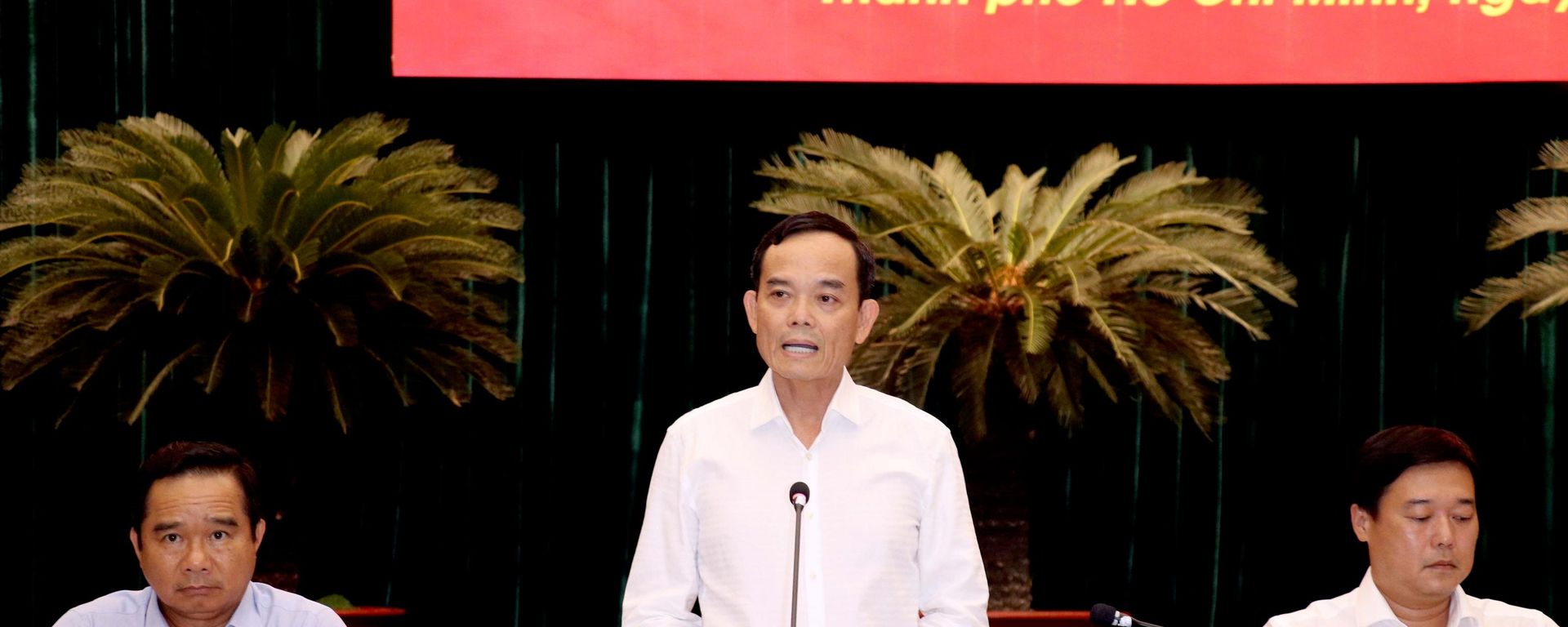 Bí thư Thành ủy Thành phố Hồ Chí Minh Trần Lưu Quang phát biểu tại Hội nghị - Sputnik Việt Nam, 1920, 22.09.2026