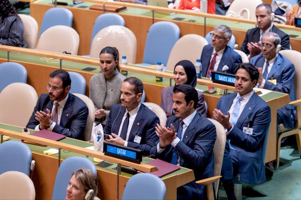 Quốc vương Qatar Tamim bin Hamad Al Thani tại Khóa họp thứ 81 Đại hội đồng Liên Hợp Quốc. - Sputnik Việt Nam