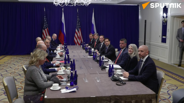 Ngoại trưởng Nga Lavrov và Ngoại trưởng Mỹ Rubio đang có cuộc hội đàm tại New York - Sputnik Việt Nam