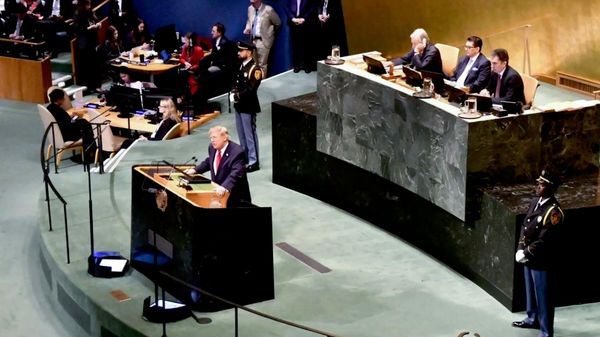 Bài phát biểu của Donald Trump tại Đại hội đồng Liên hợp quốc ở New York - Sputnik Việt Nam