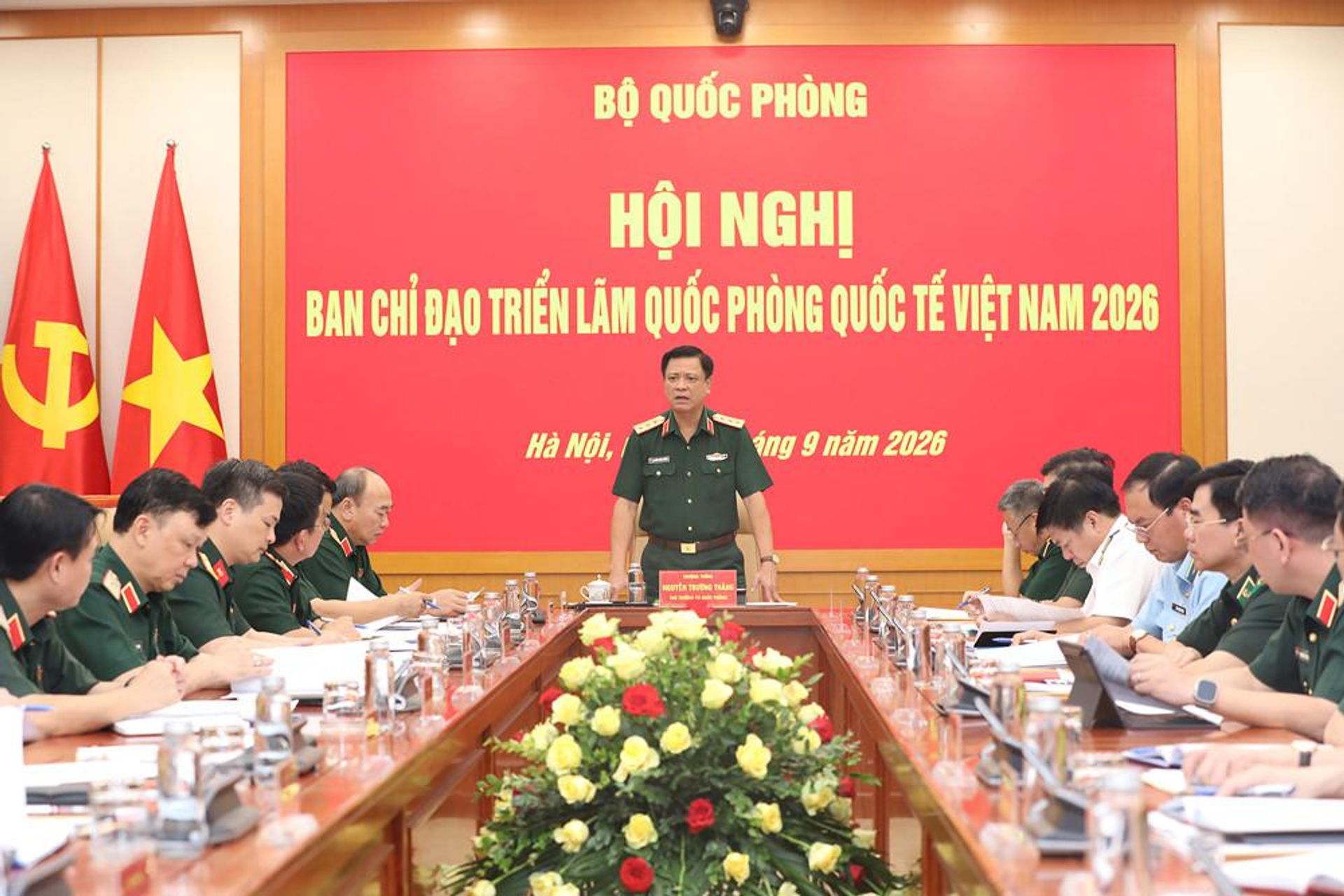 Thượng tướng Nguyễn Trường Thắng chủ trì hội nghị - Sputnik Việt Nam, 1920, 24.09.2026