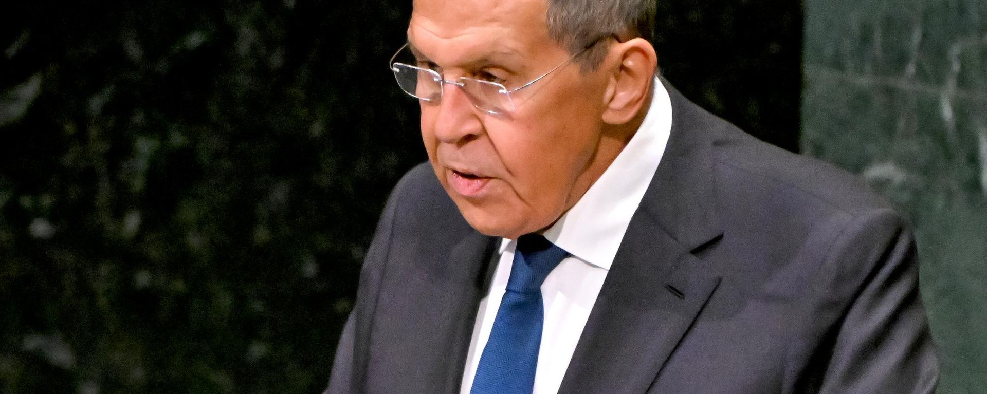 Ngoại giao Nga Sergey Lavrov tuyên bố trong bài phát biểu tại kỳ họp thứ 81 của Đại hội đồng Liên hợp quốc - Sputnik Việt Nam, 1920, 26.09.2026