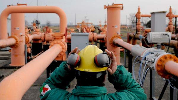 Một nhân viên của công ty Mol Natural Gas Transporting Corp. của Hungary. - Sputnik Việt Nam