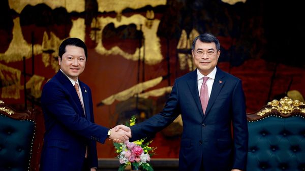 Thủ tướng Lê Minh Hưng tiếp Bộ trưởng Bộ Thanh tra Campuchia Sok Soken - Sputnik Việt Nam
