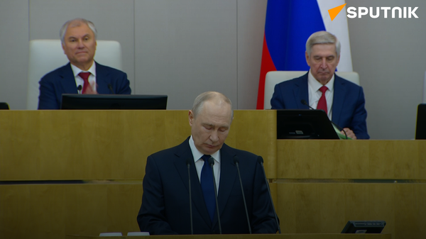 Tổng thống Putin: Sự lựa chọn của cư dân Donbass và Novorossiya về việc thống nhất với Nga là vô cùng rõ ràng, chính xác và hợp pháp Tổng thống Putin: Sự lựa chọn của cư dân Donbass và Novorossiya về việc thống nhất với Nga là vô cùng rõ ràng, chính xác và hợp pháp - Sputnik Việt Nam